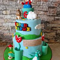 Super Mario cake