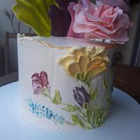 Buttercream Flower cake