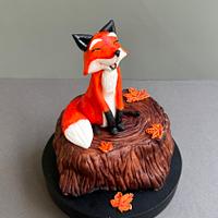 Cake topper Fox