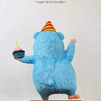 Lemming 3D Birthday Cake