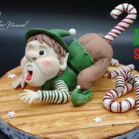 My Christmas Elf -Elf & Safety - A Cake Collective Collaboration 2020