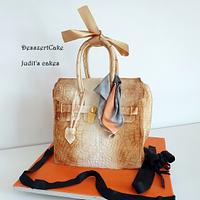 Hermès birkin bag cake
