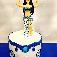 "Belly Dancer cake"