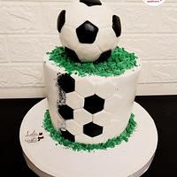 "Football cake"