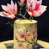 Magnolia cake