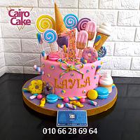 Candyland Cake & Cupcakes