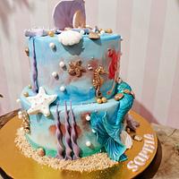 Ariel cake