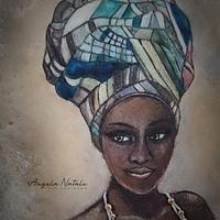 Nubian woman portrait
