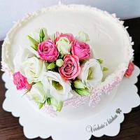 Flower cake 