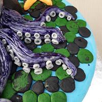 OCTOPUS BIRTHDAY CAKE