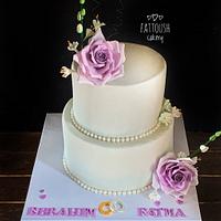 Engagement cake /wedding cake  