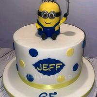 Minion Cake