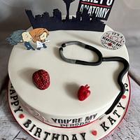 Greys Anatomy Cake