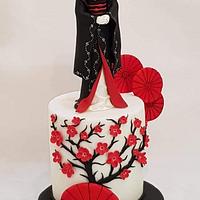Japan - An International Cake Collaboration - Geisha
