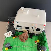 Caravan cake