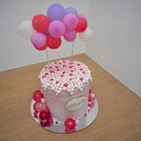 Bubbles cake for a small girl