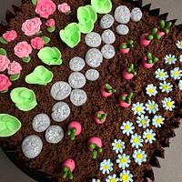 Garden cake