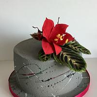 Grey cake