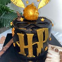 Harry potter theme cake 