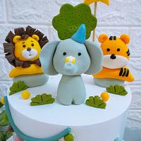 Animals cake 