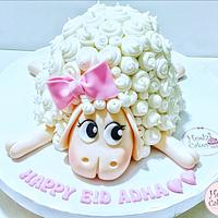 Eid Adha Sheep Cake 🐏💖💖