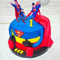 Super man cake