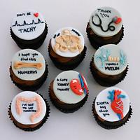 Fun Medicine Cupcakes 