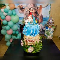 Moana cake