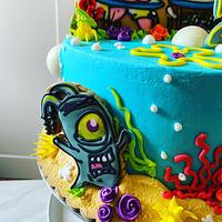 SpongeBob birthday cake 
