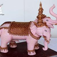 Three Headed Elephant - Thailand - An International Cake Collaboration