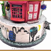 Harry Potter birthday cake 