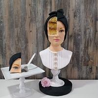 Woman Sculpture Cake