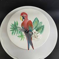 Parrot cake