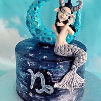 Capricorn Zodiac Cake ♑️