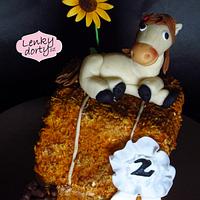 Cakes for the equestrian competition Working equitation - children category