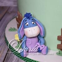 Winnie the pooh and friends cake