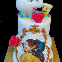 Cake the Beauty and the Beast 