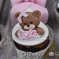 Teddy bear cupcakes