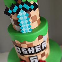 Minecraft Cake 