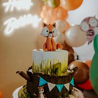 Alek's first birthday cake