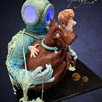 Scooby Doo birthday cake
