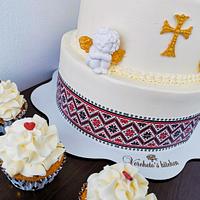 Christening cake