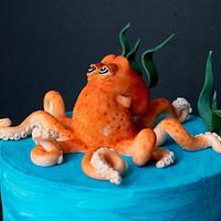 Sea life cake