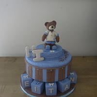 A Teddy Welcome Cake