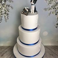 Cute cat Wedding cake 