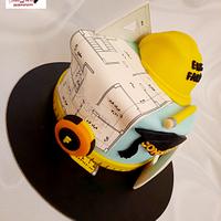 "Architecture Engineer Graduation cake"