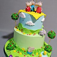 Peppa Pig cake