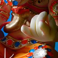 Lord Ganesha Festival of Lights Cake