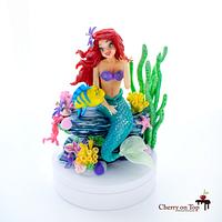 Ariel - The Little Mermaid Cake Topper