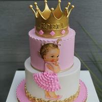 princess 1 th birthday cake
